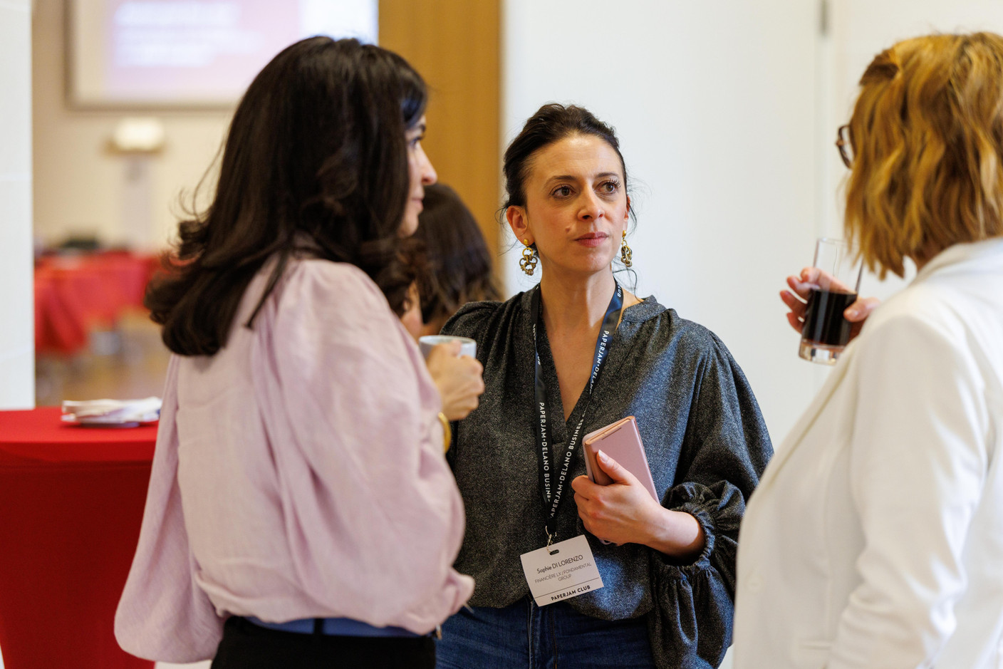 Sophie Di Lorenzo (Financière LX / Fondamental Group) at the Gen AI Bootcamp session tailored to legal professionals, held at Spuerkeess, 7 May 2025. Photo: Florian Talon/Studion Photography