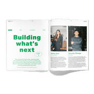 Ten young entrepreneurs featured in the latest issue of Paperjam.  Photo: Julian Pierrot