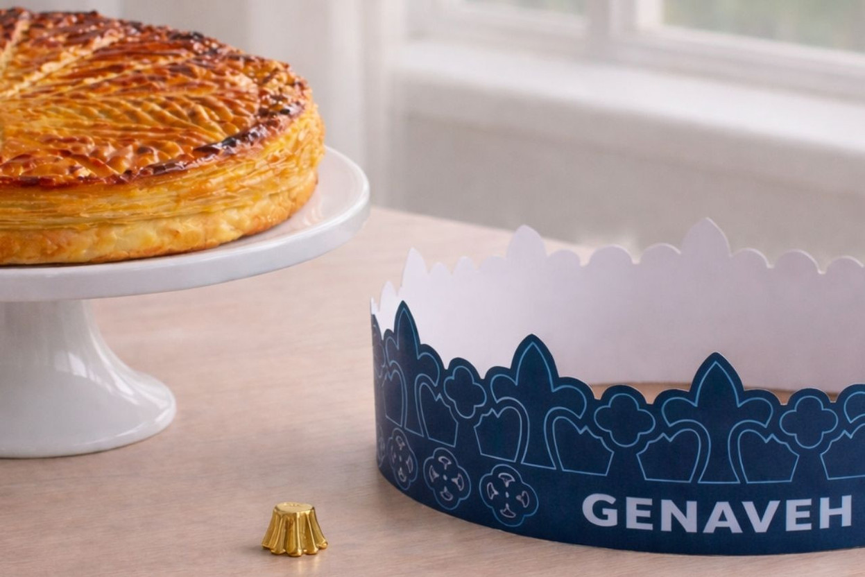 Genaveh’s first galette des Rois. Photo: MyContentStudio