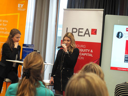 Michaela Viskupicova (LPEA) and Manon Aubry (RSM) (Photo: LPEA)
