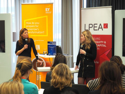 Fanny Letier (Geneo Capital Entrepreneur), Manon Aubry (RSM) (Photo: LPEA)