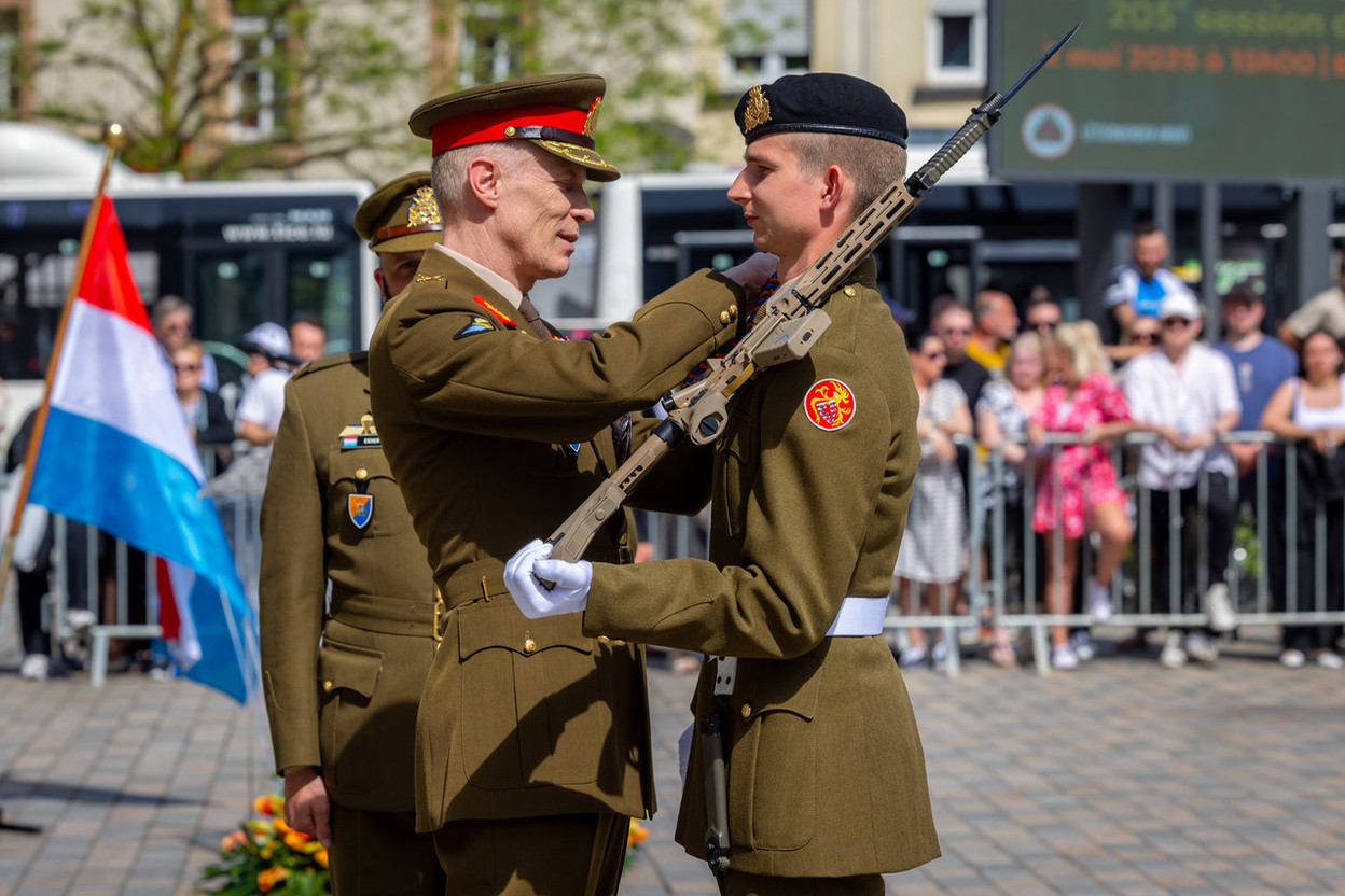 General Steve Thull exercised his right to retire after more than 39 years of service. (Photo: Luxembourg Army)