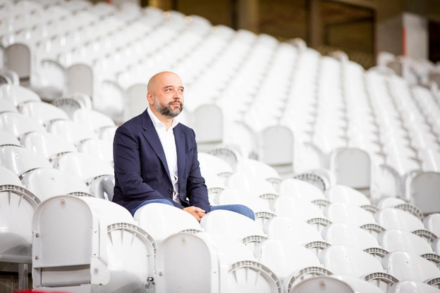 Gerard Lopez garde les deux pieds dans le football, mais en Belgique, au club de Mouscron. (Photo: Patricia Pitsch – Maison Moderne/archives)
