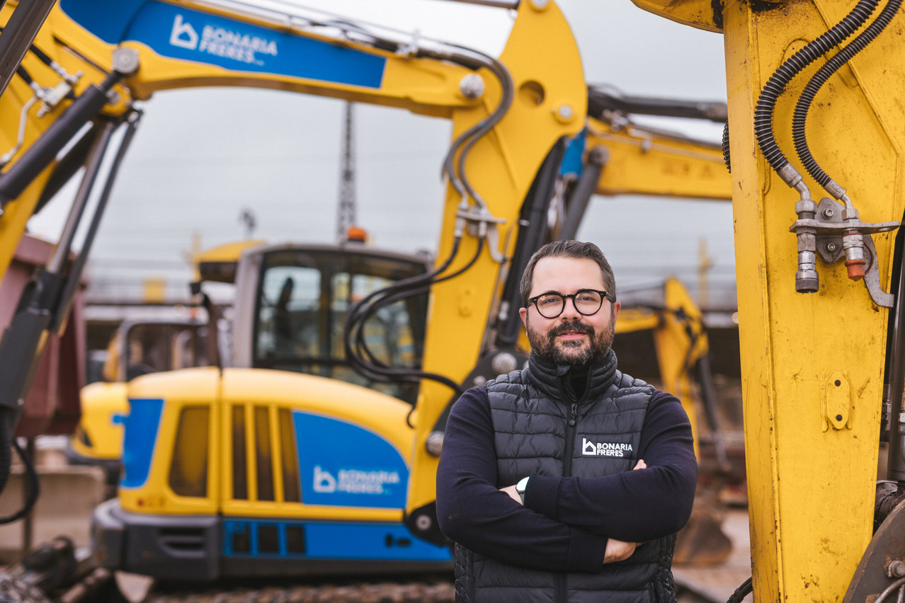 Gérard Thein is the latest generation to lead the construction and civil engineering firm Bonaria Frères in Esch.  (Photo: Edouard Olszewski)
