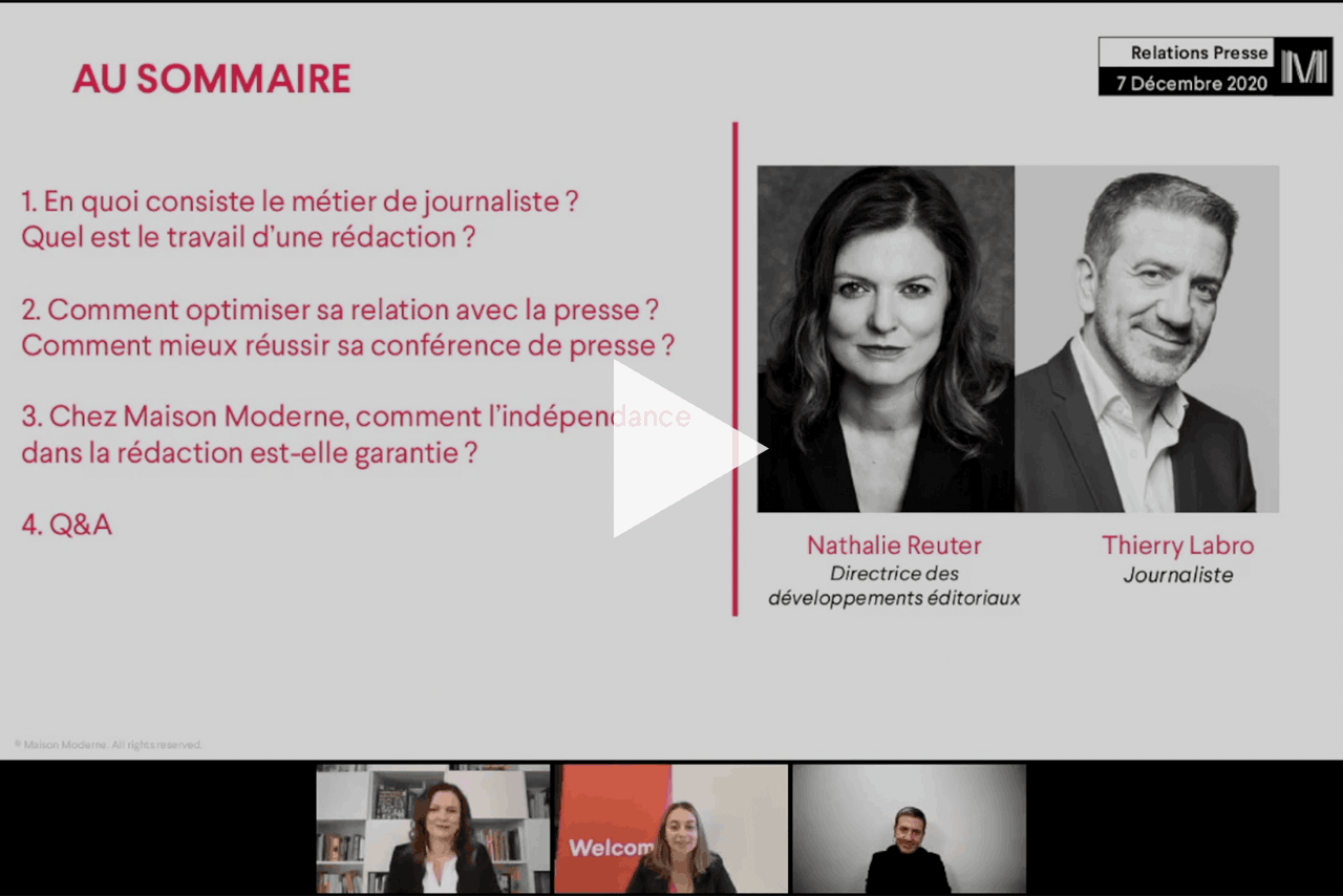 (Photo: Maison Moderne/archives)  