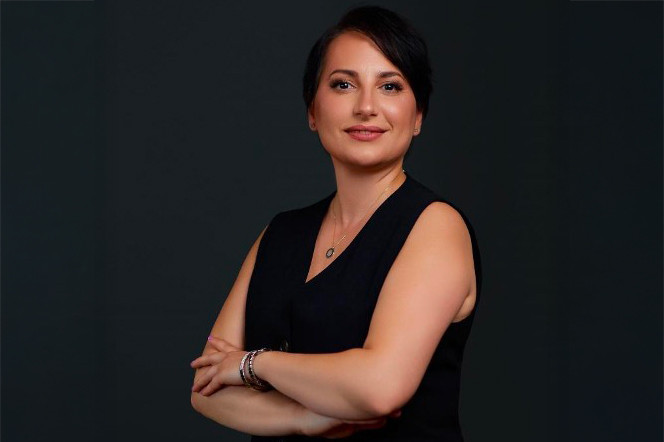 Gerta Shaqe is the new president of CSV International. Photo: CSV International