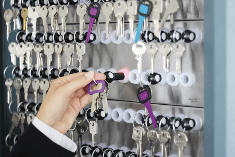 La gestion des clés en toute sécurité Photo : DSK Systems