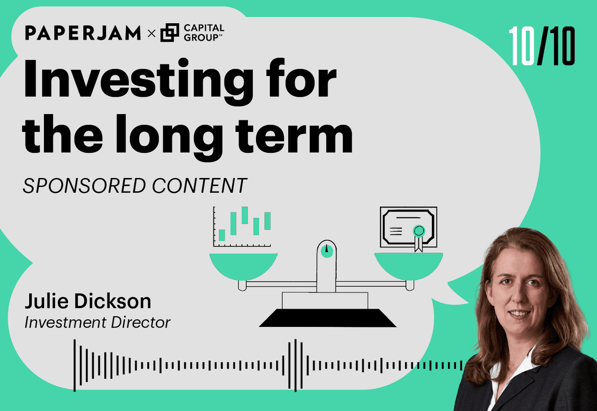 Julie Dickson, directrice des investissements basée à Londres Crédit illustration Maison Moderne et photo : Capital Group