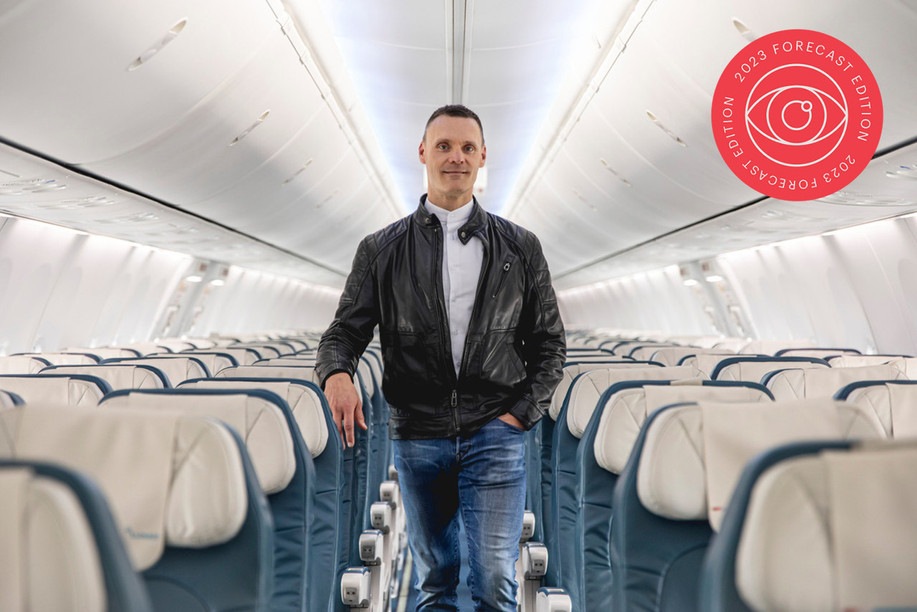 Gilles Feith is CEO of Luxair. Patricia Pitsch - Maison Moderne Publishing SA