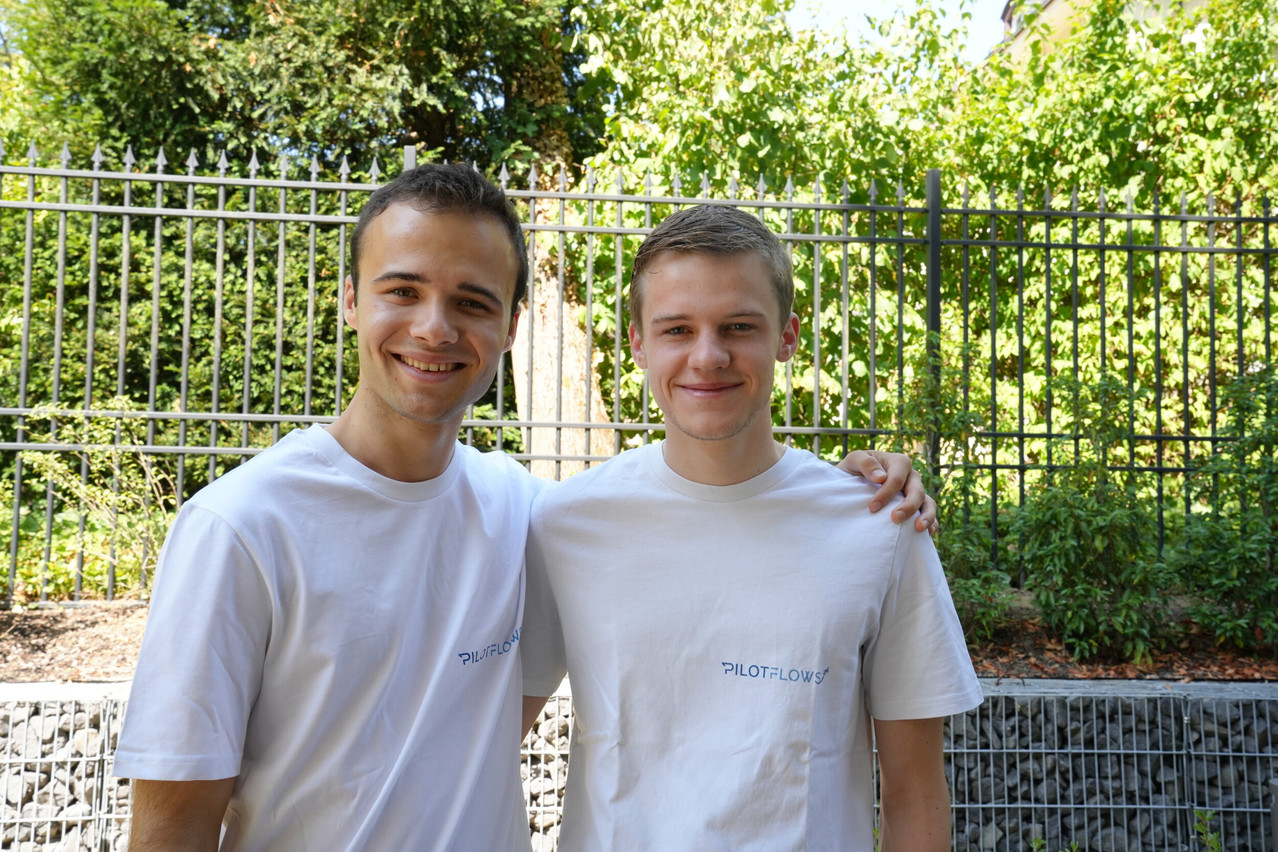 Gilles Heinesch and Ted Staggs, both first officers at Luxair, have turned a friendship forged through aviation into the development of Pilotflows. (Photo: Gilles Heinesch)