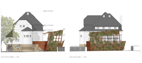 Projet de O3 Architecture pour le gîte à Linger. (Illustration : O3 Architecture)