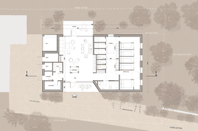 Projet de A+T Architecture pour le pavillon à Sanem. (Illustration : A+T Architecture)