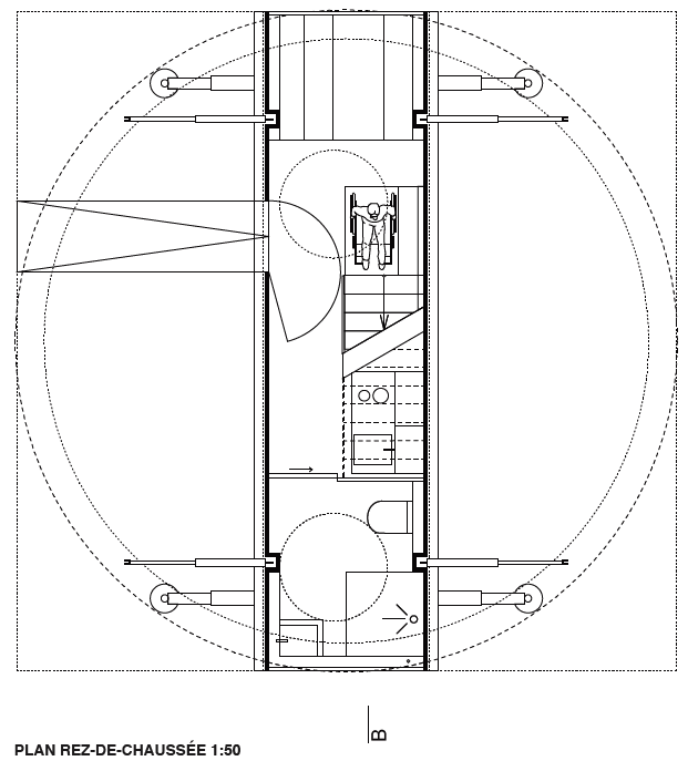 Projet de 2001 + Njoy pour le pavillon pop-up à Esch-sur-Alzette. (Illustration: 2001 + Njoy)