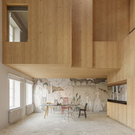 Anouck Pesch a invité la céramiste Léa Schroeder à intervenir dans le pavillon. (Illustration: Anouck Pesch Architecte)