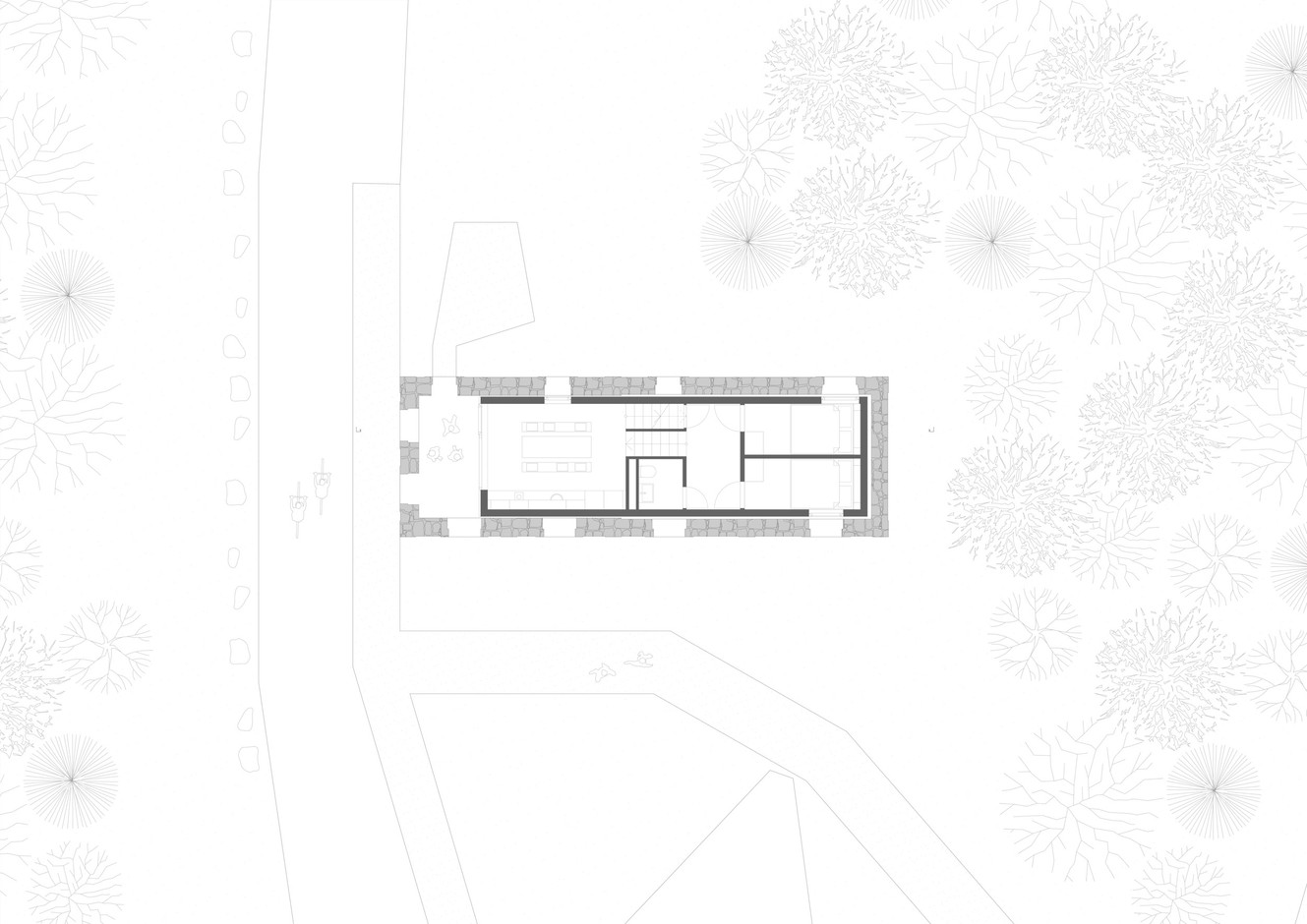 Plan du rez-de-chaussée (Illustration: hsa)