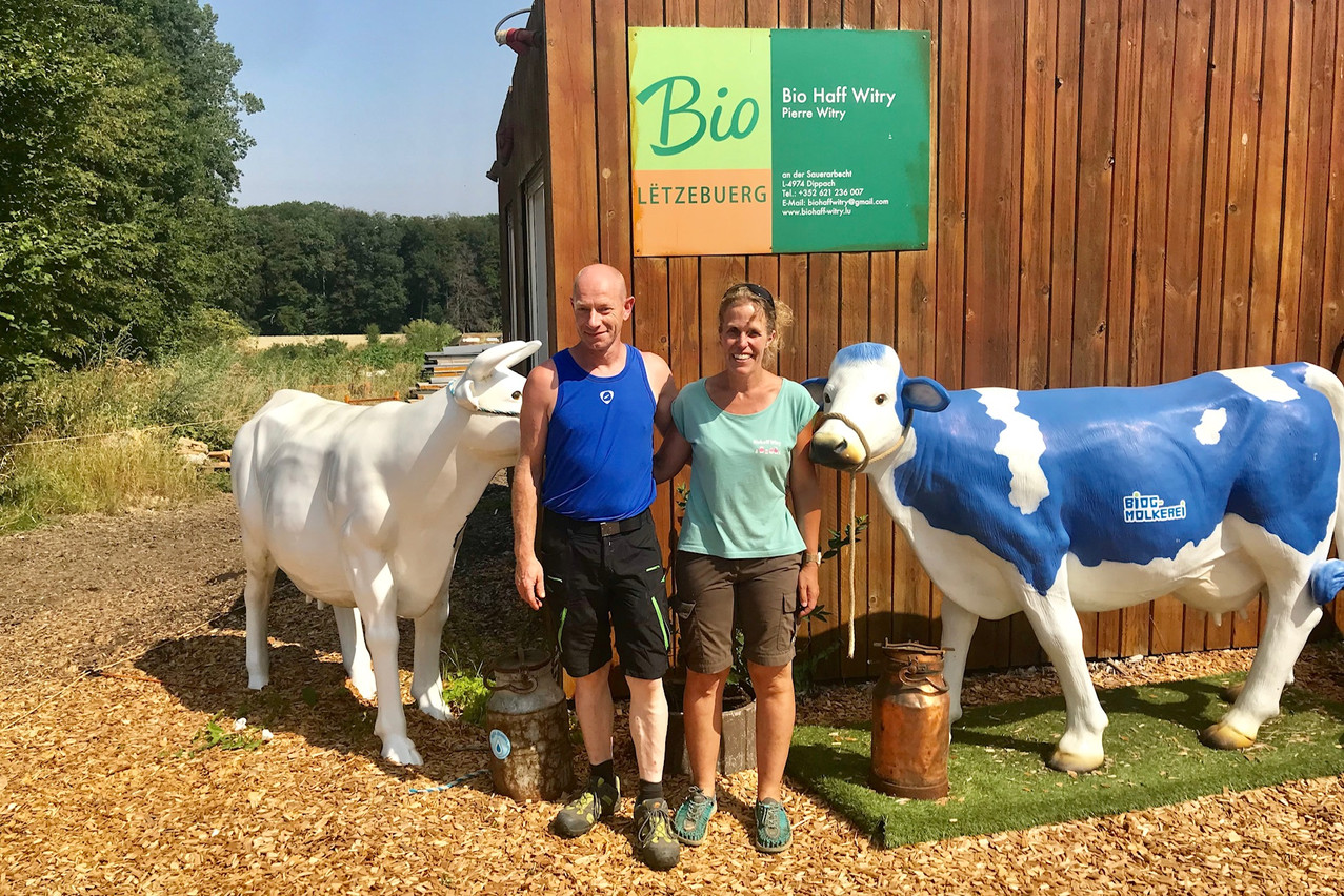 La ferme pédagogique bio Witry à Dippach fournit 100% du lait utilisé par Anna & Paul. (Photo: Maison Moderne)