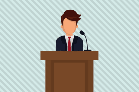 3 out of 4 people experience anxiety at the prospect of speaking in front of an audience. Crédit : Center Stage