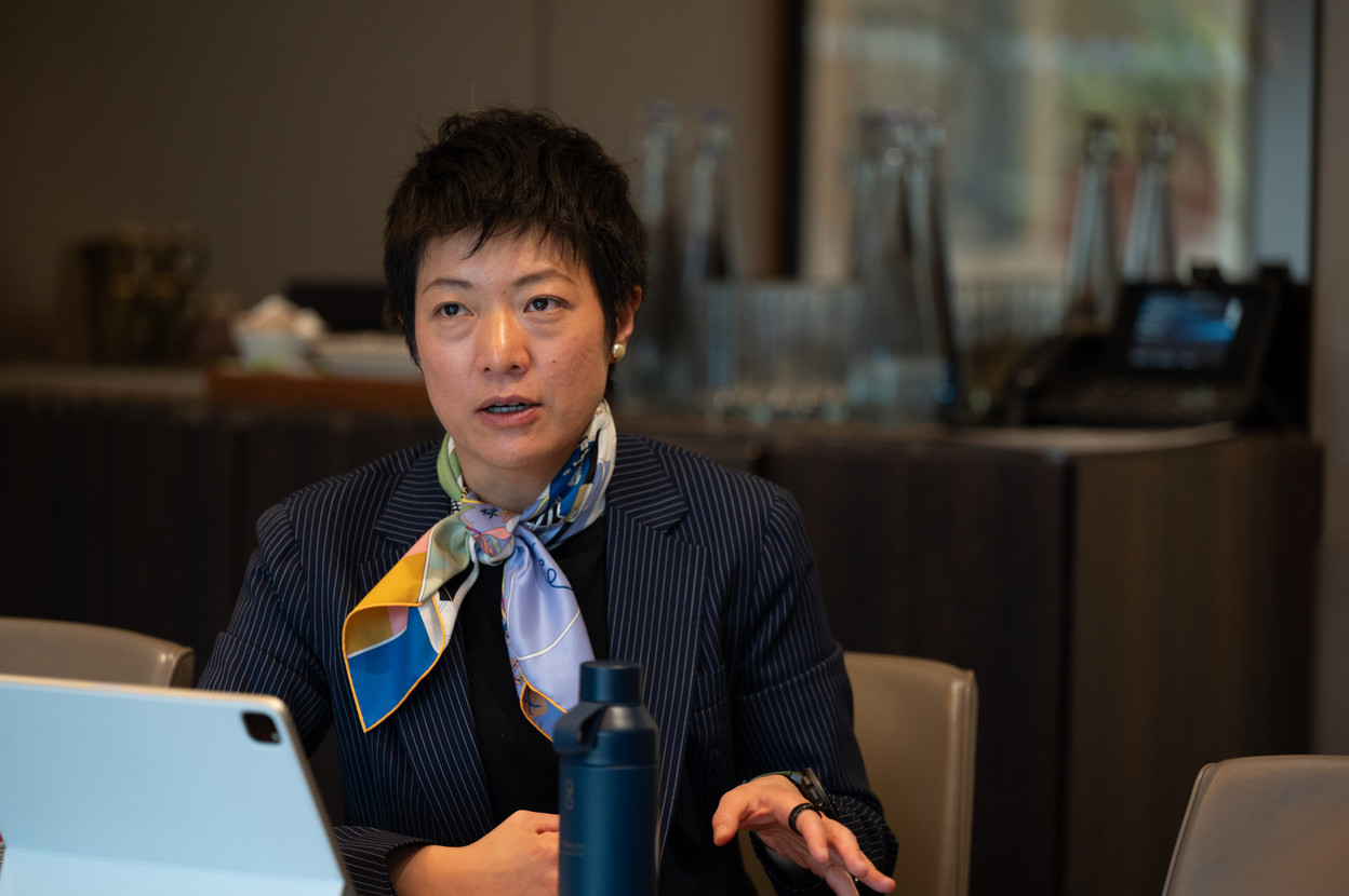 Delano attended the J.P. Morgan Asset Management’s International Media Summit in London last month at which it interviewed Jennifer Wu, its global head of sustainable investing. Photo: Studio Collision