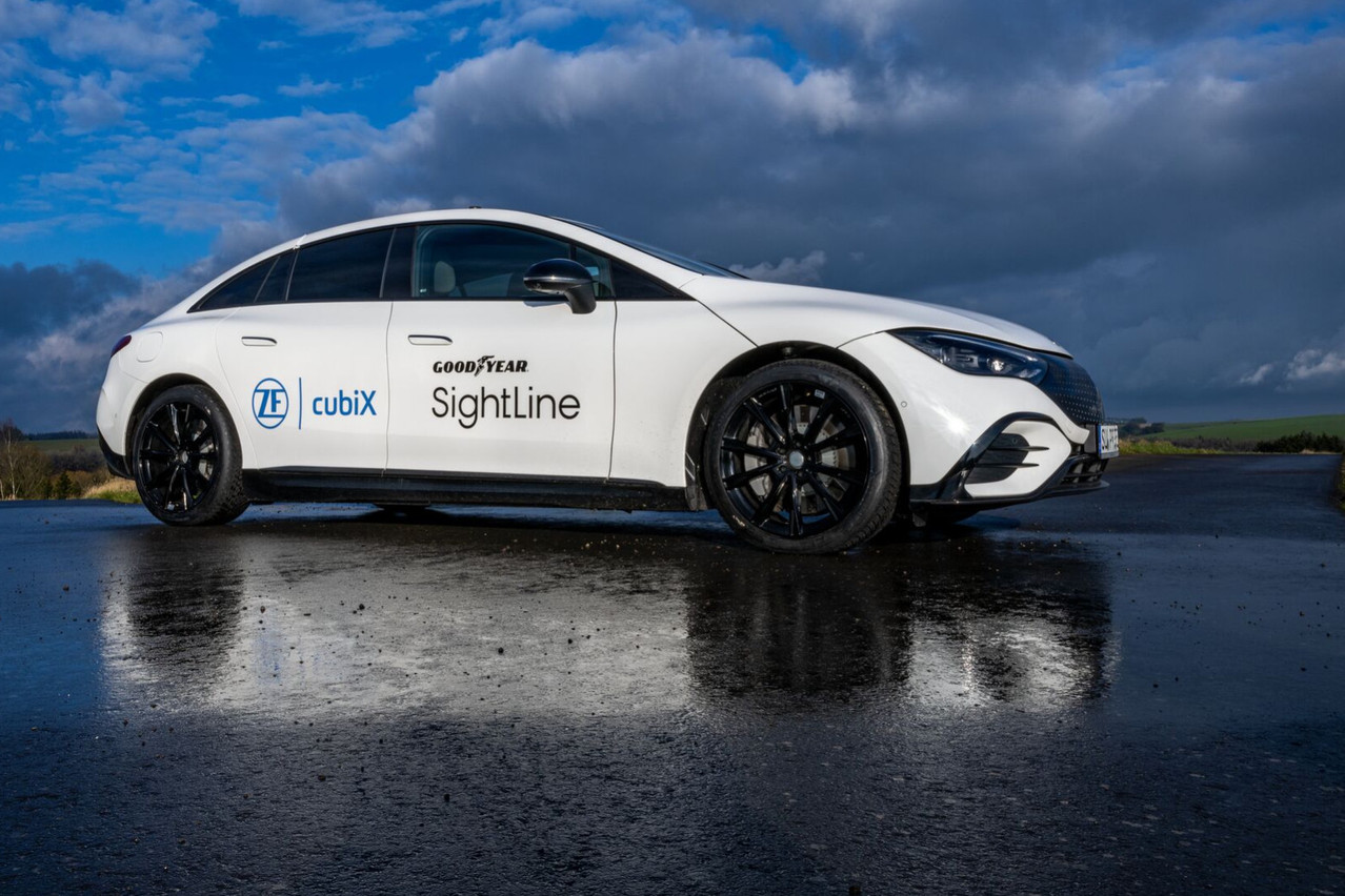 Goodyear has launched SightLine, its range of intelligent tyres. Photo: Goodyear