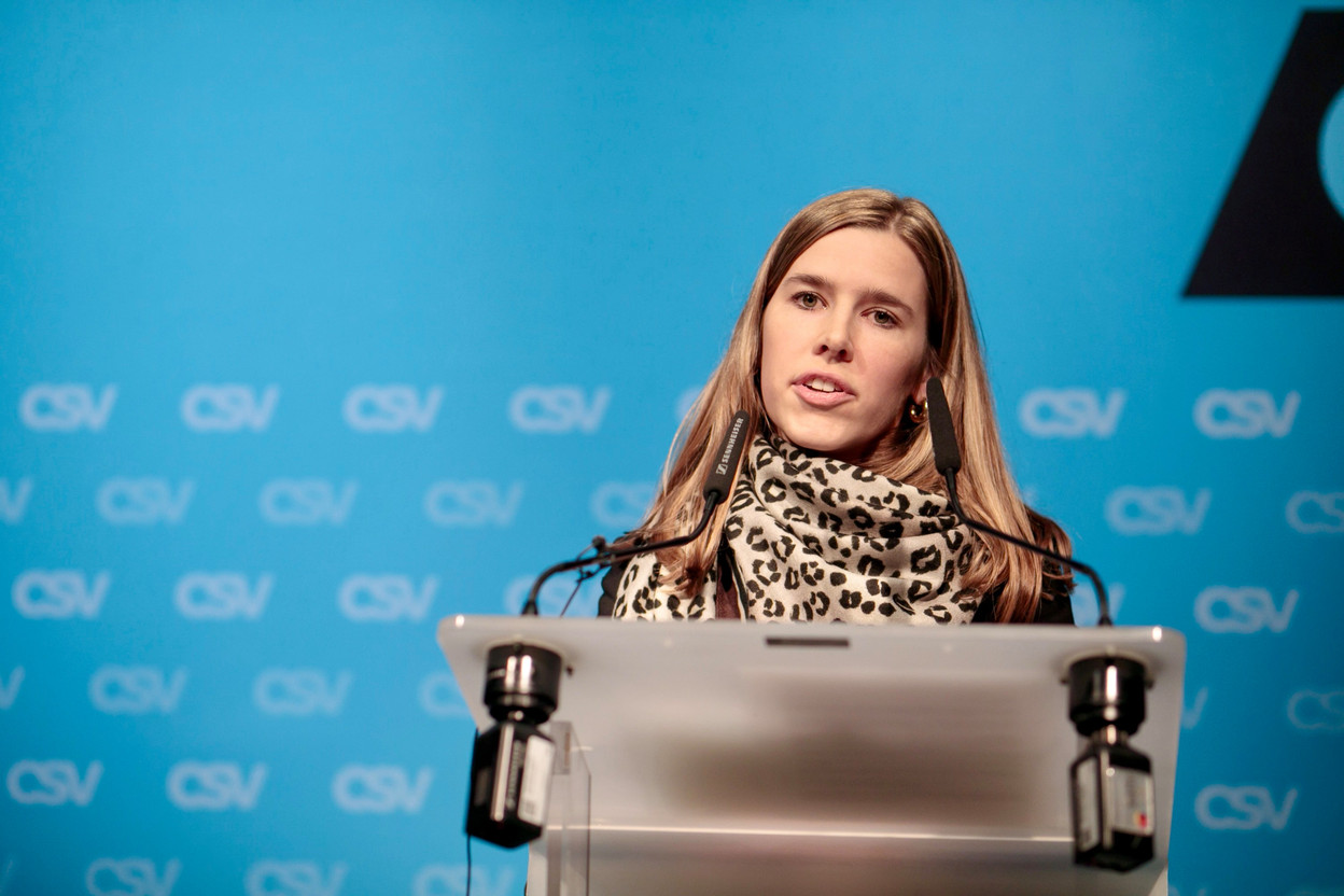 Elisabeth Margue, minister of justice for the CSV-led government, responded in  open Parliamentary session, acknowledging the strain on volunteer-run organisations while defending the direction of the 2023 reform. Photo: Paperjam