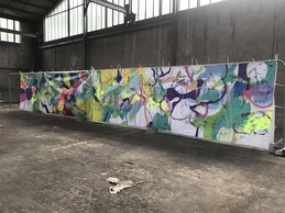 Le travail de Samuel Levy, en cours. ((Photo: Paperjam))