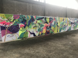 Vue de l’œuvre de Samuel Levy. ((Photo: Paperjam))