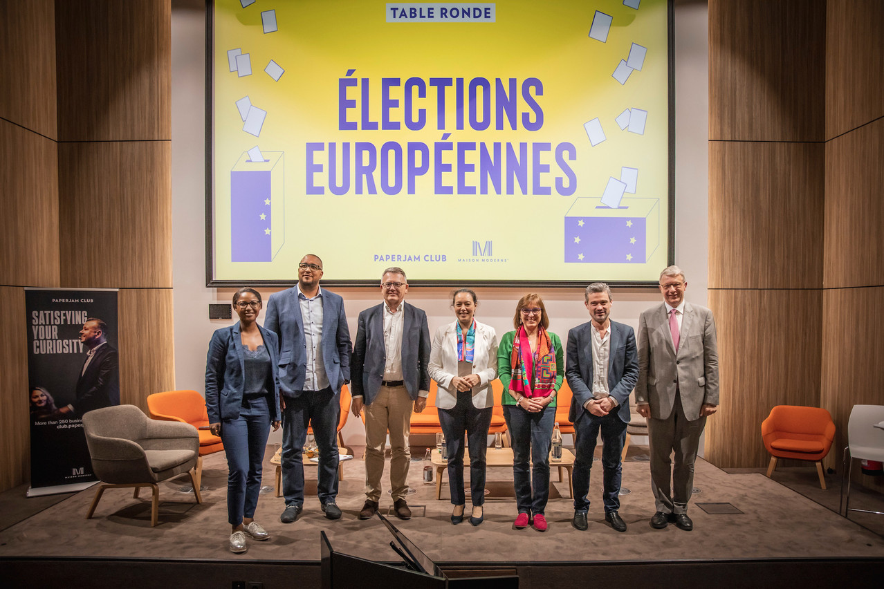 Les représentants de sept partis luxembourgeois ont participé à un débat organisé par Paperjam. (Photo: Jan Hanrion/Maison Moderne)