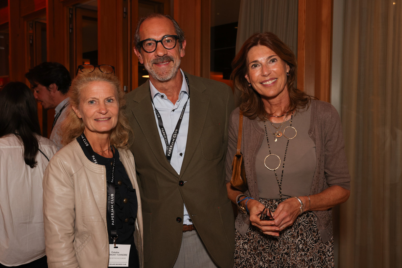 Ombeline de Clermont Tonnerre (Edmond de Rothschild Europe) à gauche. (Photos: Eva Krins/Maison Moderne)