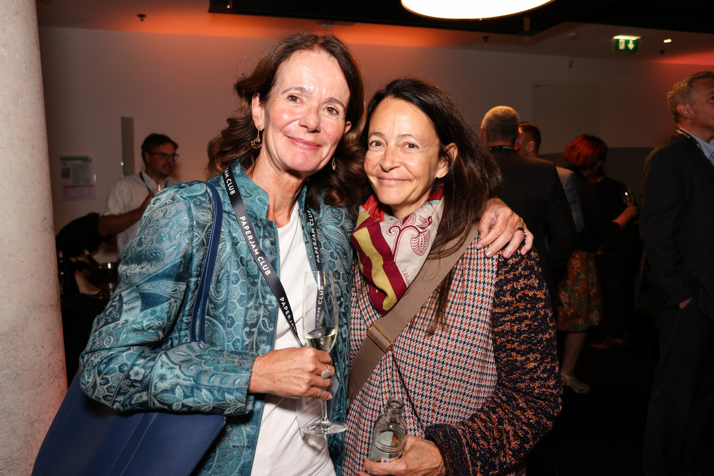 Edith Stein (Chambre de Commerce) et Françoise Deutsch (Lycée Michel Rodange). (Photos: Eva Krins/Maison Moderne)