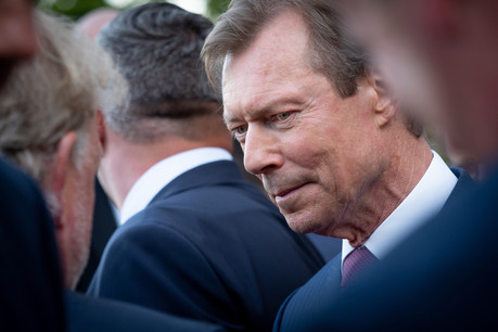 Le Grand-Duc rappelle dans son message l’attachement aux causes défendues par la Grande-Duchesse. (Photo: Claude Piscitelli)
