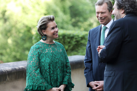 La Grande-Duchesse Maria Teresa devra subir, suite à une blessure au genou, une intervention chirurgicale le mardi 8 octobre. (Photo: Sophie Margue/Archives)