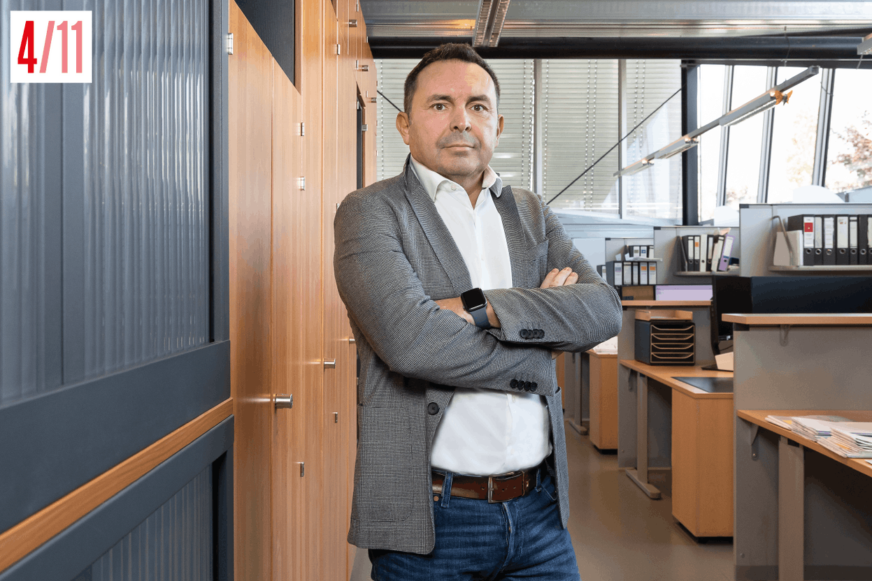 Paulo Faim, Directeur des Travaux chez Reckinger Alfred S.A. (Photo: Eva Krins/Maison Moderne)