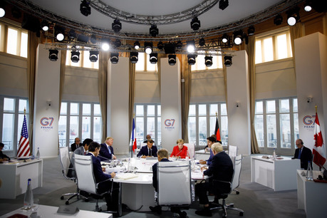 Si le G7 s’annonçait compliqué, il a finalement permis d’aborder tous les dossiers «chauds» du moment. (Photo: Twitter / @JustinTrudeau)