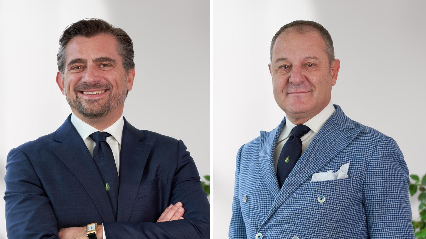 Alessandro Di Michele, Green Arrow Capital partner and general manager, and GAC AIFM Sàrl board manager, and Edoardo Picco, GAC AIFM Sàrl conducting officer and head of marketing & portfolio management. Photo: Green Arrow Capital Sgr