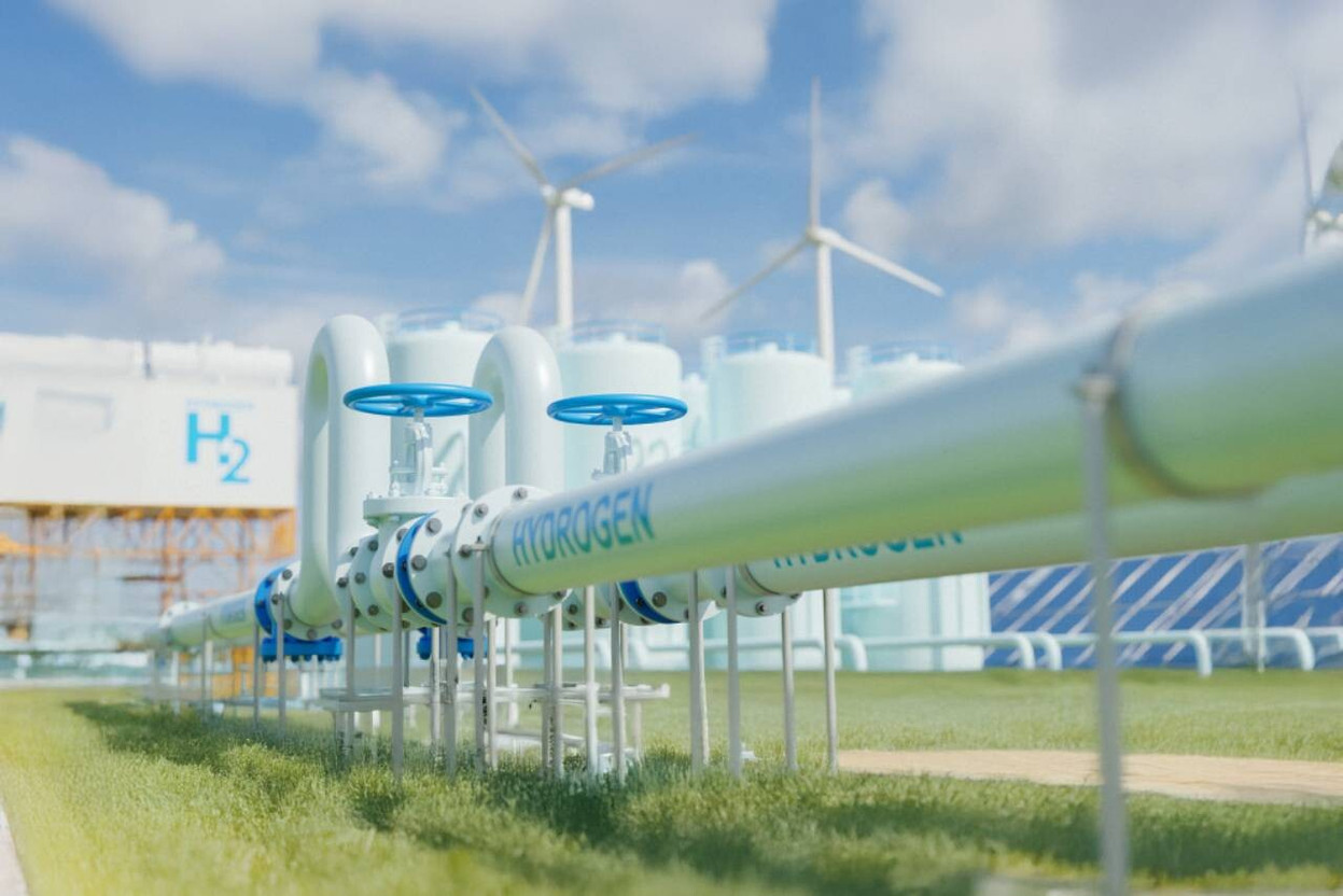 Led by Enovos, LuxHyVal aims to develop a comprehensive renewable hydrogen value chain in Luxembourg, from production to use in industry and transport. (Photo: Enovos)
