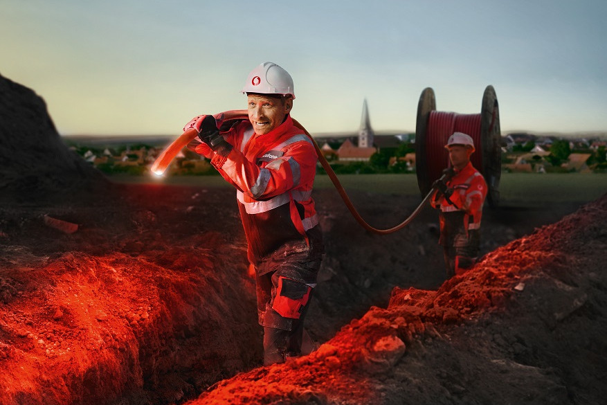 Vodafone and Altice Luxembourg will be able to roll out fibre to an additional seven million German homes by 2029. Photo: Vodafone
