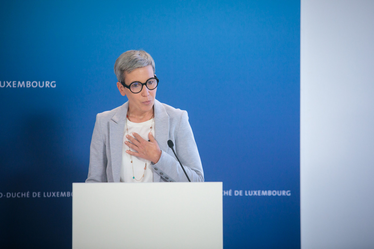 Party members will have to validate Sam Tanson's candidacy at an extraordinary national congress on Tuesday 28 March. Photo: Matic Zorman/Maison Moderne/Archives