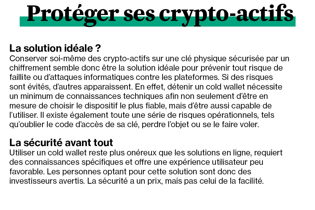 Quelques conseils et recommandations en matière de cryptomonnaies. (Visuel: Maison Moderne)