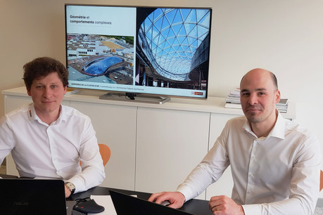 Axel Remont et Jean-François Maissin dirigent le bureau Greisch au Luxembourg. (Photo: Greisch)