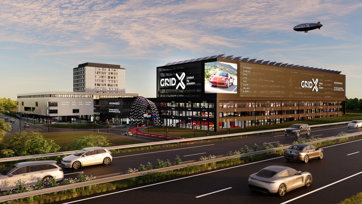 Gridx devrait, à terme, bénéficier d’une nouvelle sortie d’autoroute qui le longera ainsi que du futur tram rapide qui reliera la capitale au sud du pays. (Image: Félix Giorgetti)