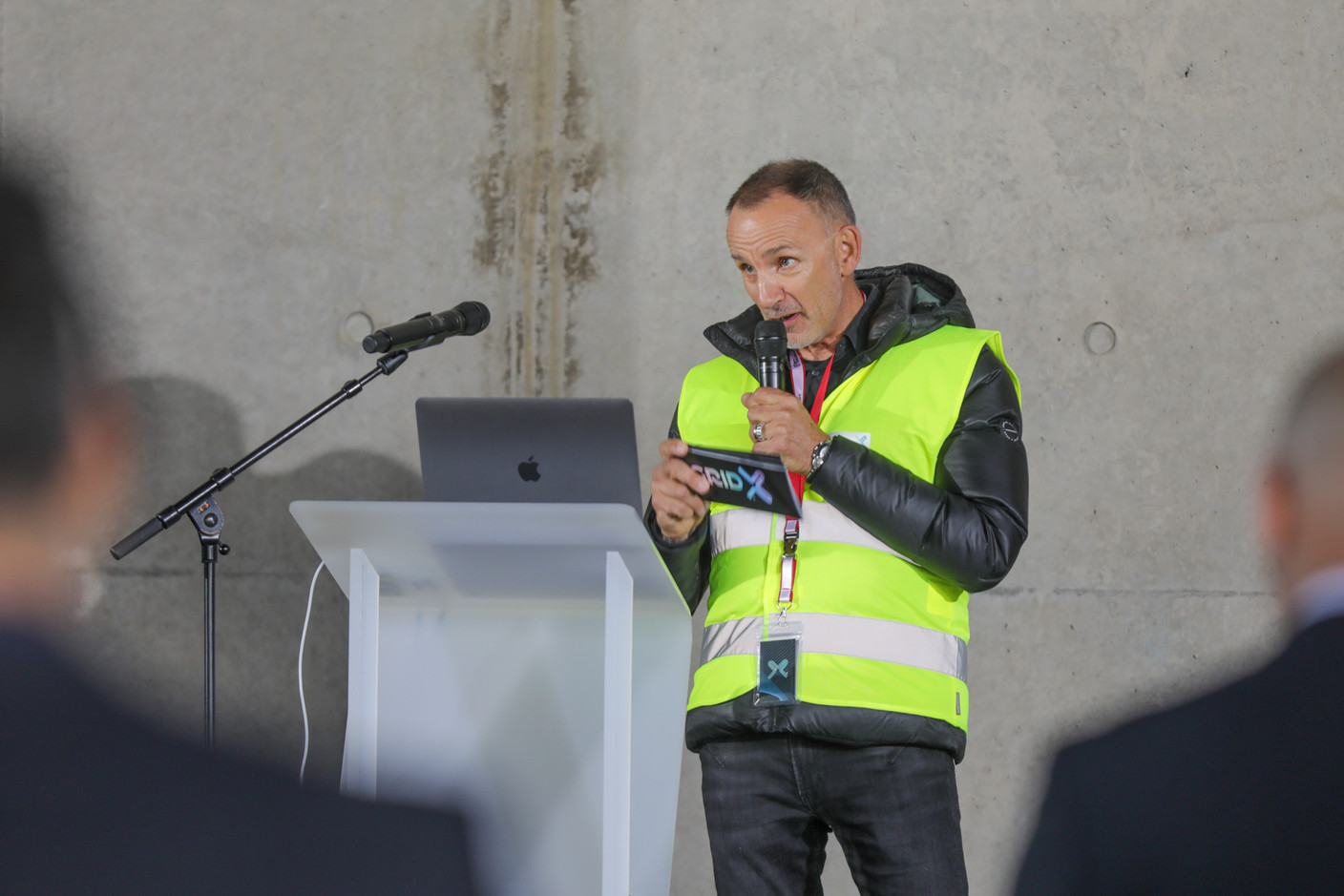 Roland Lammar, head of operations du site. (Photo: Luc Deflorenne)