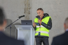 Roland Lammar, head of operations of the site. (Photo: Luc Deflorenne)