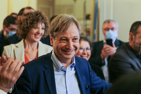 François Grosdidier, avec sa liste Utile pour Metz, a ravi la mairie de Metz à la gauche pour 197 voix. (Photo: Romain Gamba/Maison Moderne)