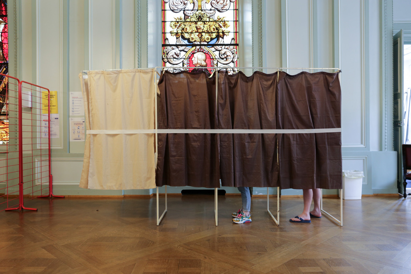 22.606 électeurs se sont rendus aux urnes ce dimanche à Metz, soit 32,37% de participation. (Photo: Romain Gamba/Maison Moderne)