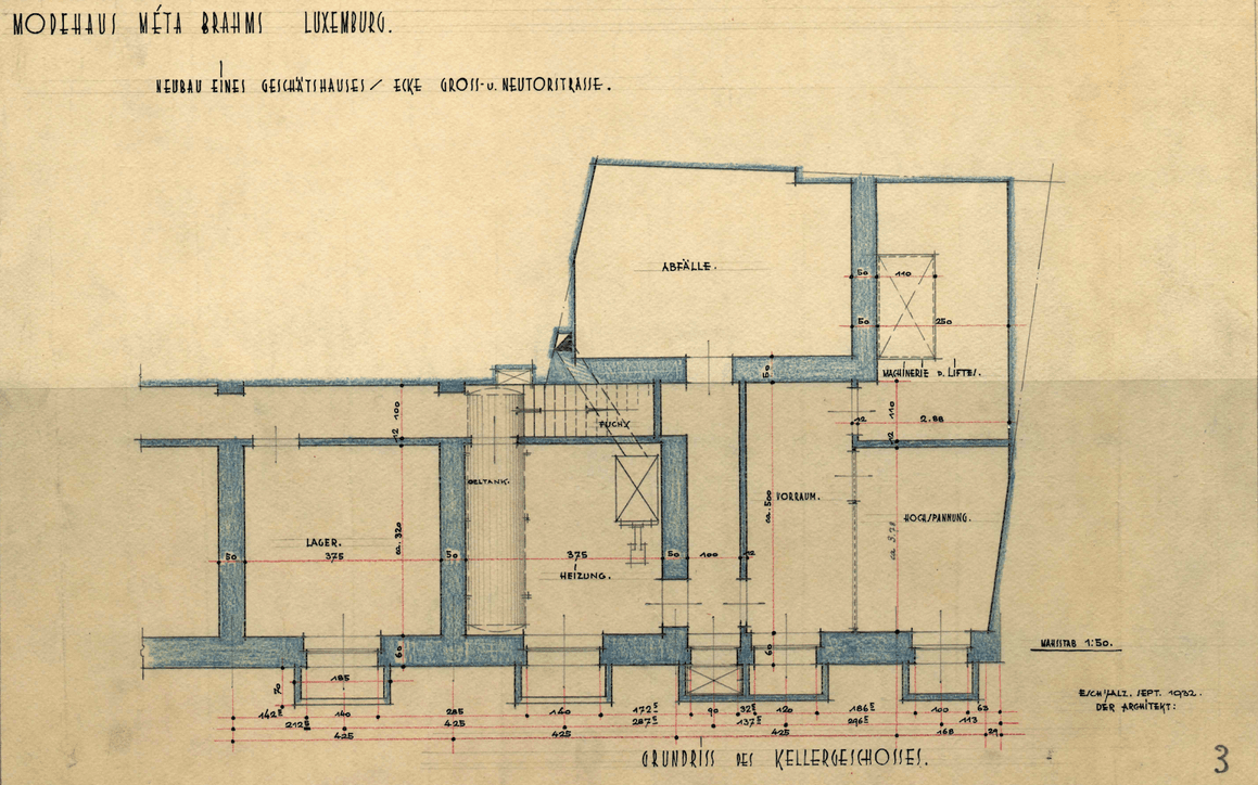 Plan d'un étage de l'immeuble. (Illustration: D.R.)
