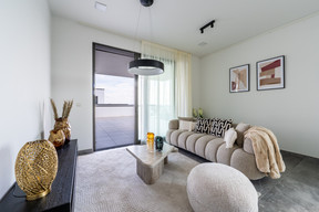  One of the options being considered to tackle the crisis is the temporary installation of modular housing on sites awaiting final development.  (Photo: Thomas & Piron)
