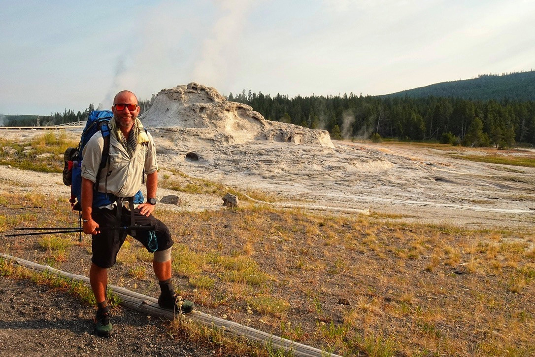 Giving up is not an option, says Guy Christen about his plans to hike America’s Appalachian Trail. Christen is fundraising for children with cancer. Photo: Guy Christen