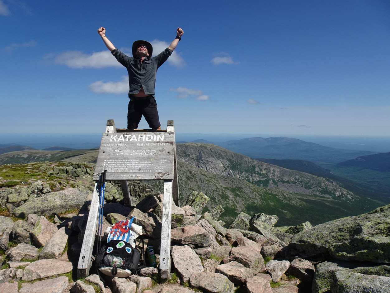 Christen’s hike along the Appalachian Trail took around five months. Photo: Guy Christen