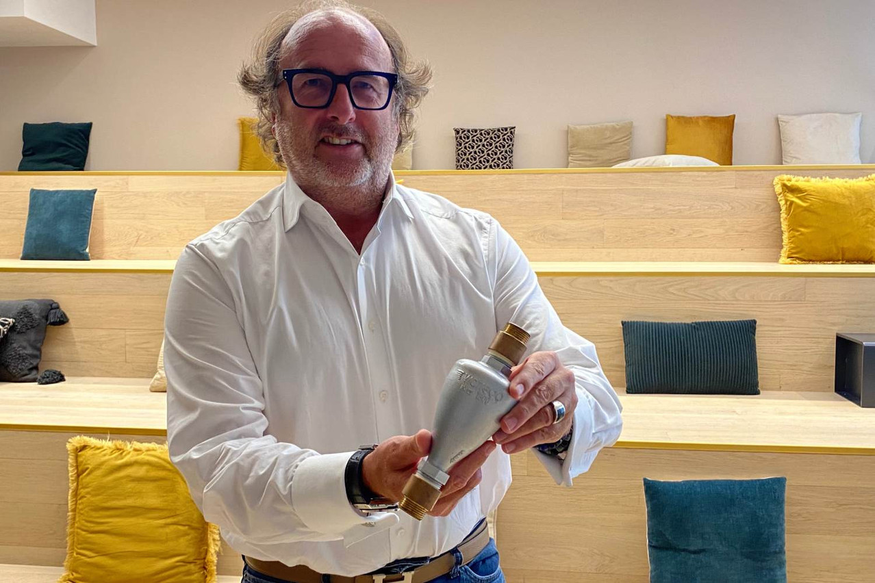 Vortex Process Technology creates a vortex that has a number of water-related virtues, making it a useful tool in various industries for reducing the consumption of water, electricity and chemicals, says Alain Mestat, senior advisor at H20 Vortex. Photo: Maison Moderne