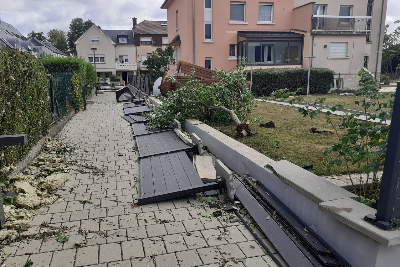 Du fait des dégâts de la tornade à Bascharage et à Pétange, des habitants sont logés à l’hôtel. (Photo: Paperjam)